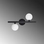 Opviq Domino - 11038 Lámpara de pared Blanco y Negro
